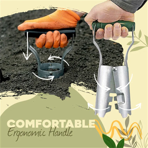 Gardening Seedling Extractor Planting Tool Kit Sandy Dipping Flower Tube Transplanter Transplanting Extractor Garden Tool