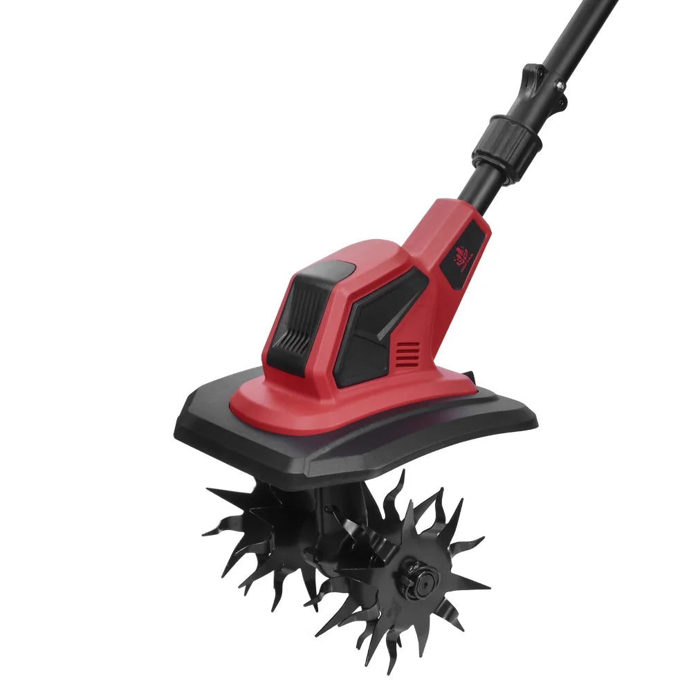 ONEVAN 4000W Electric Tiller Cultivator Portable Grass Trimmer Cordless Garden Soil Turning Prunning Tool For Makita Battery Pin