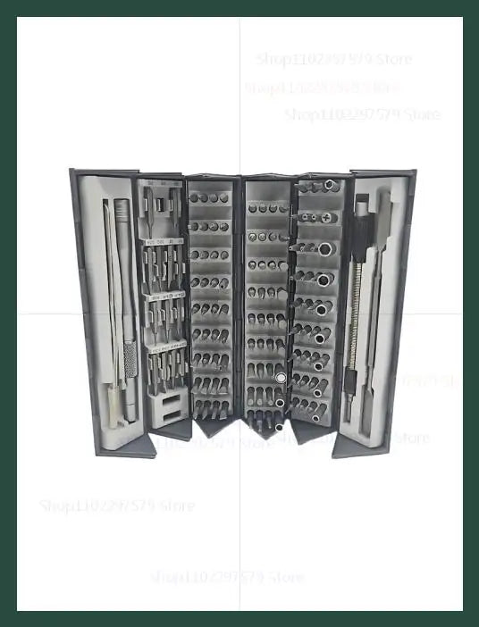 128in1 Precision Screwdriver Set for Smartphones PCs Electronics Home Appliance Repair Anti Slip Disassembly for DIY Maintenance