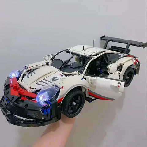3200+PCs Vehicle Building Blocks Kit, Off-Road & Race Car Model Set for Adults - Mechanical DIY Construction Gift