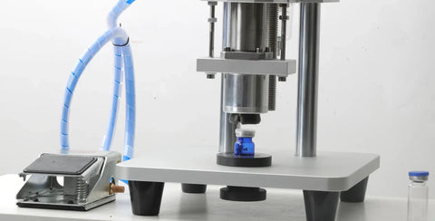 Semi-automatic Pneumatic Capping Machine for Glass Bottle 13mm 20mm