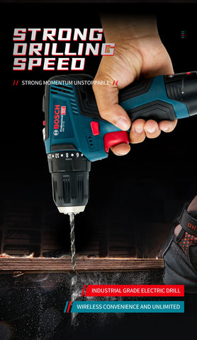 Bosch GSB-12-V30 Electric Drill DIY Professional Heavy Duty Cordless Driver Multifunctional Household Electric Screwdriver