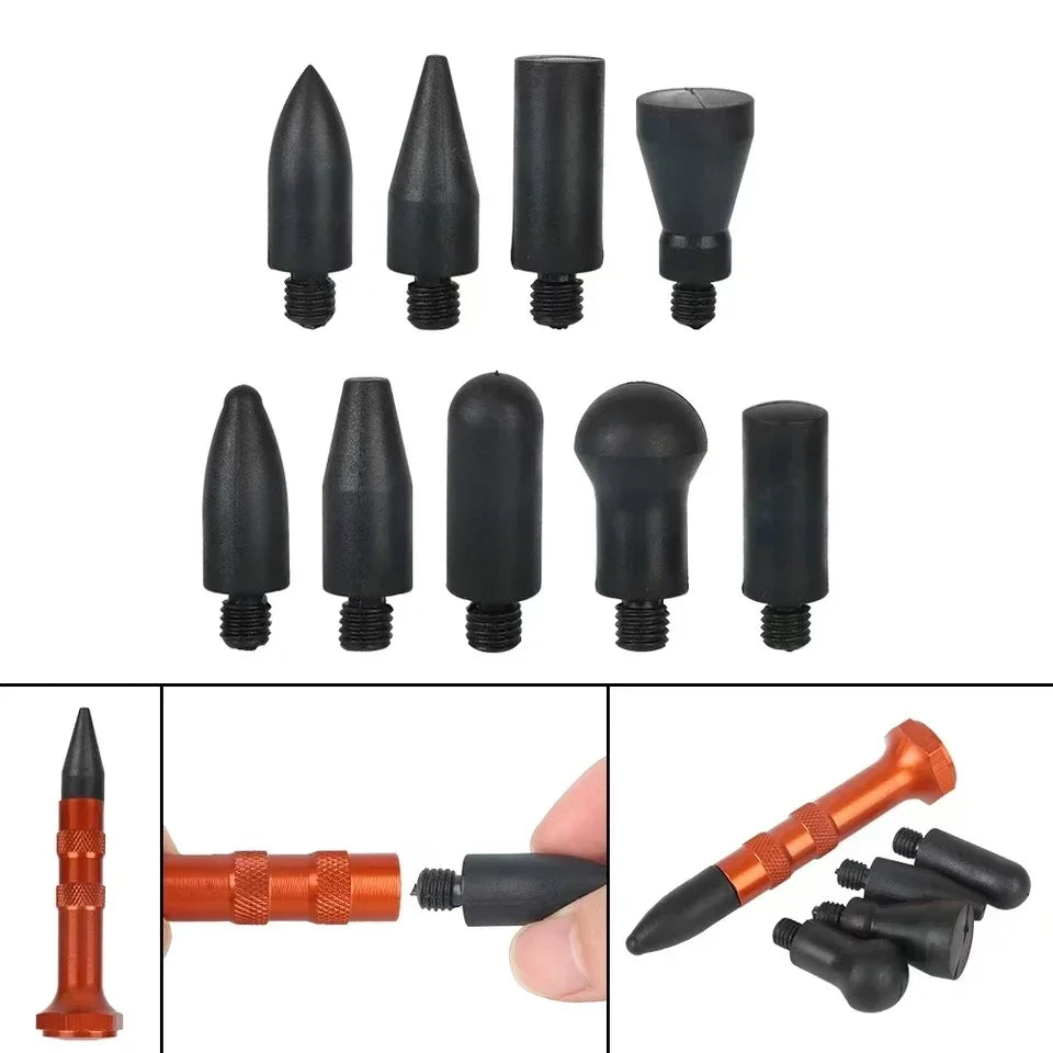 Car Dent Repair Tool Auto Body Part Mechanical Sheet Metal Paintless Dent Removal Puller Kit Hand Tools Kit Set