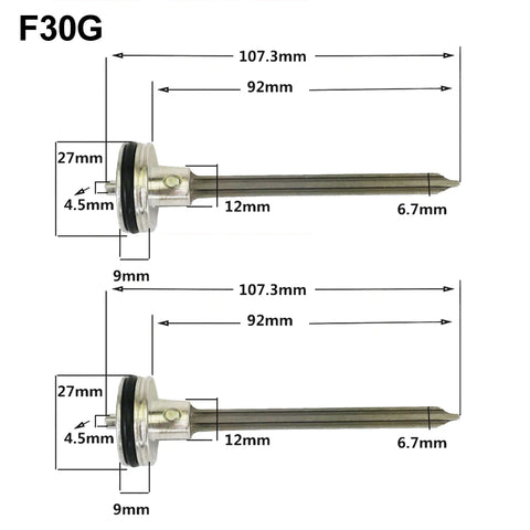 Pneumatic Nailer Needle for Air Nailers High Hardness Compatible with T50DC ST64 For F30D For F30G P625B 1013J 422J