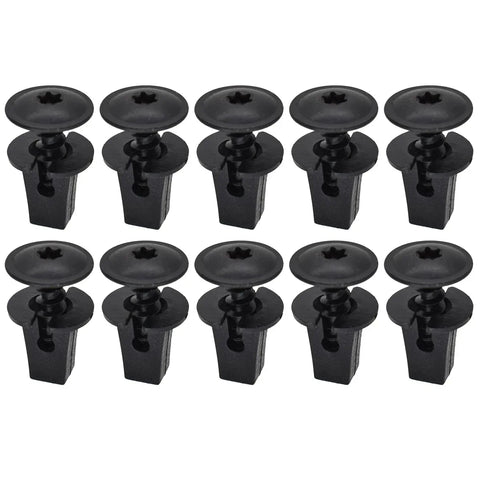 10/20Pairs Car Self Tapping Screws Engine Clamps Torx Screw Bolt Bumper Arch Mud Flaps Splash Guards Undertray Trim Fixing