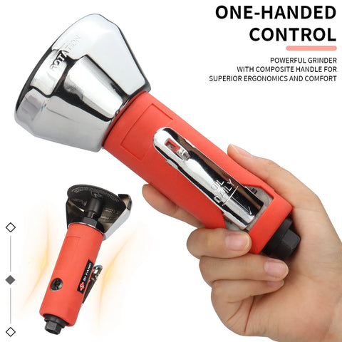 3 Inch Pneumatic Angle Grinder Wheel Air Grinder Tool for Metal Wood Cutting Grinder Pneumatic Tool Polishing Machine