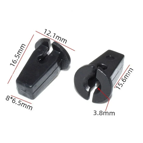 10/20Pairs Car Self Tapping Screws Engine Clamps Torx Screw Bolt Bumper Arch Mud Flaps Splash Guards Undertray Trim Fixing