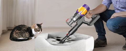 Handheld Vacuum Cleaner 45KPa 550W Brushless Motor LED Touchscreen,Removable Battery, Cordless Stick Vacuum for Home Pet Clean