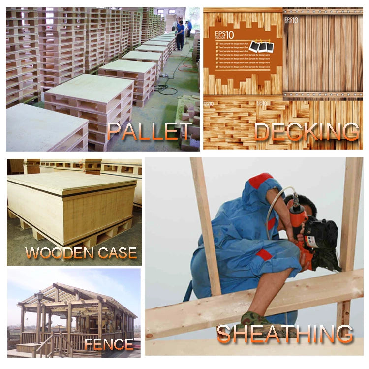 MAX Design CN55 Pallet Making Coil Nailer For Roof Siding Board Wood Work Furniture Sheathing Tool Air Pneumatic Roll Nail Gun
