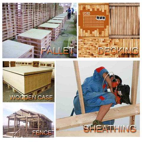MAX Design CN55 Pallet Making Coil Nailer For Roof Siding Board Wood Work Furniture Sheathing Tool Air Pneumatic Roll Nail Gun