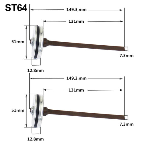 Pneumatic Nailer Needle for Air Nailers High Hardness Compatible with T50DC ST64 For F30D For F30G P625B 1013J 422J