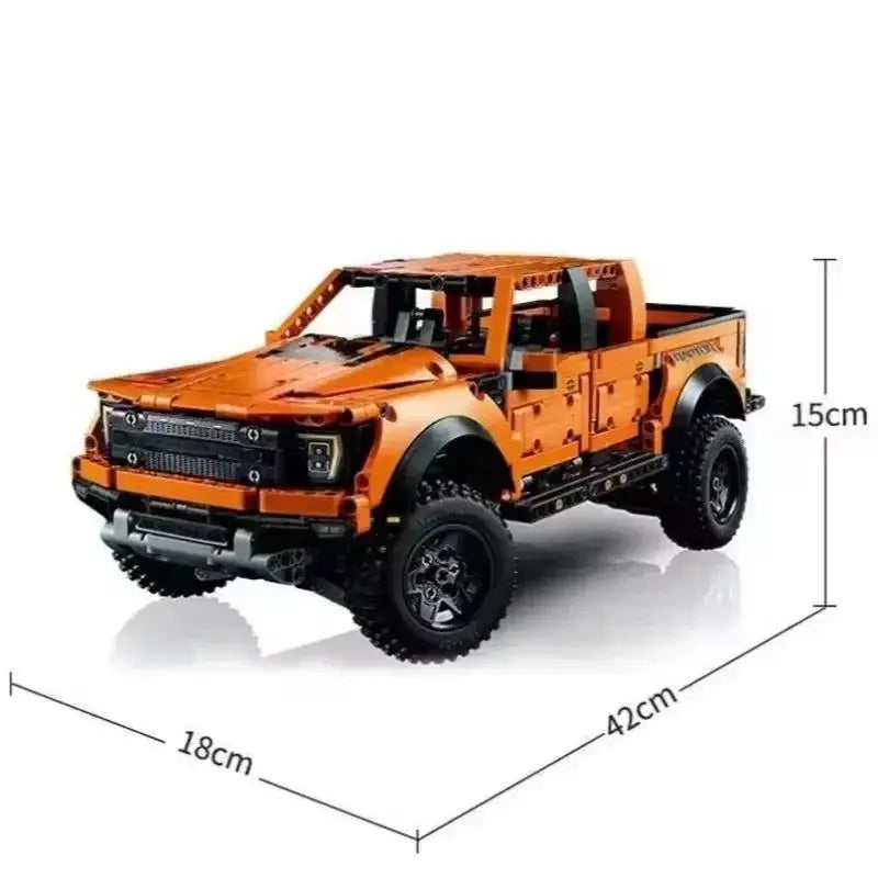 3200+PCs Vehicle Building Blocks Kit, Off-Road & Race Car Model Set for Adults - Mechanical DIY Construction Gift