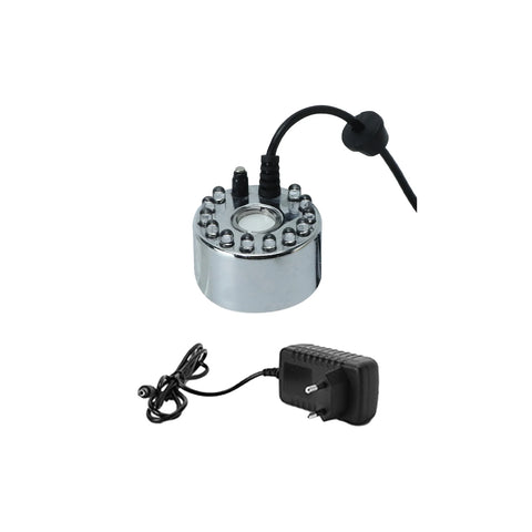 Halloween Mist Maker LED Pumpkin Light Mist Fountain Pond Fogger Machine Atomizer  Smart Control Mister with 12 colorful lights