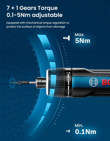 Bosch GO 3 Electric Screwdriver Set 3.6V 5Nm Cordless Mini Hand Drill Rechargeable Screw Driver Bosch Multi-Function Power Tool
