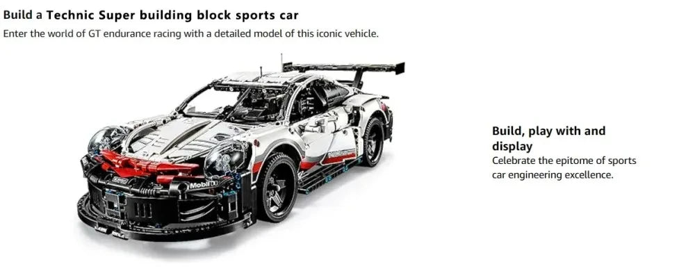 3200+PCs Vehicle Building Blocks Kit, Off-Road & Race Car Model Set for Adults - Mechanical DIY Construction Gift