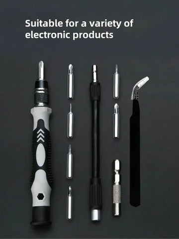 115 in 1 Magnetic Precision Screwdriver Set Mini Repair Tool Kit for Computer Laptop Cell Phone PC MacBook Household Repair Tool