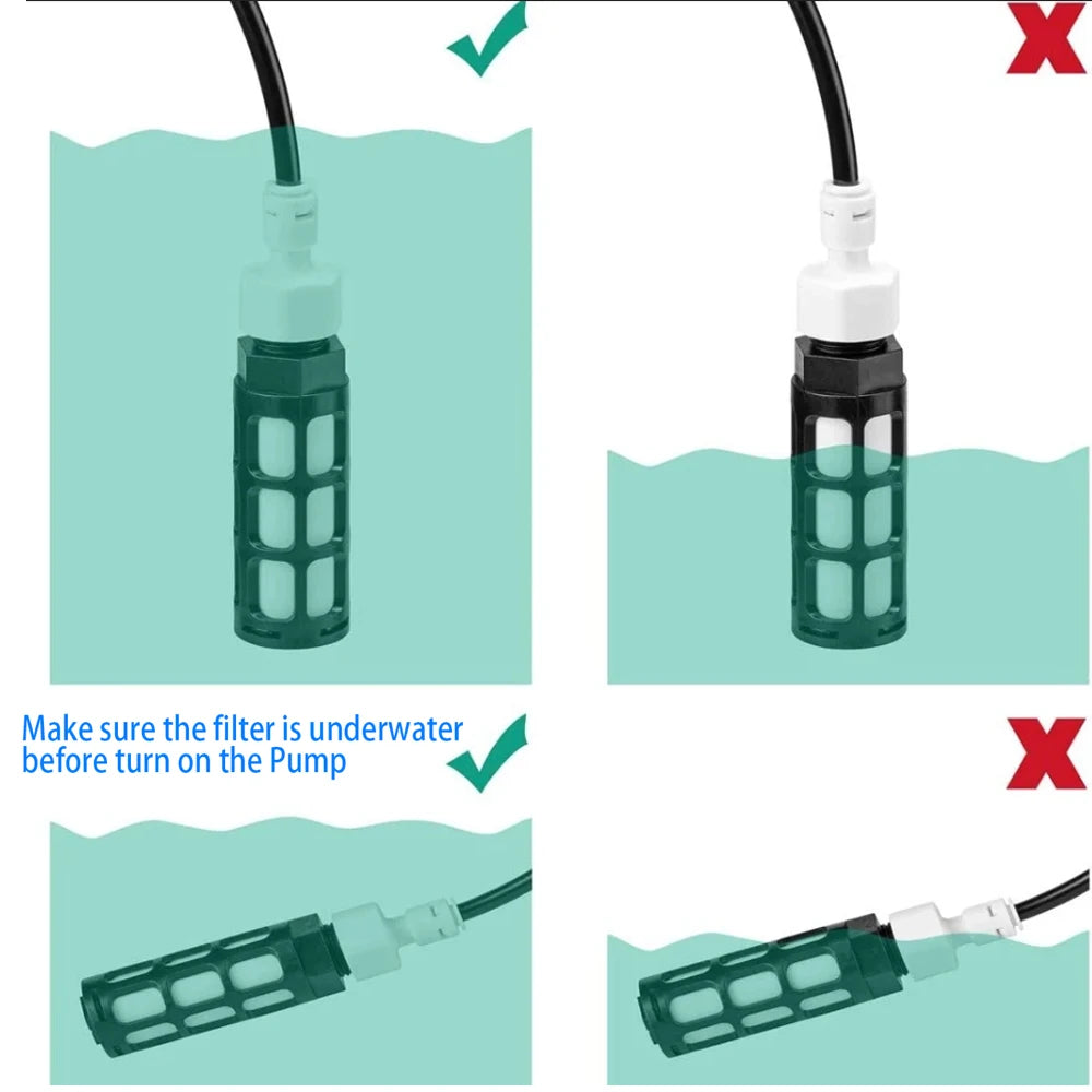 6-18M Misting Kits 12V DC Pump Spray Dust Removal System Fog Nozzles Low Pressure Atomization Humidify Cooling Watering