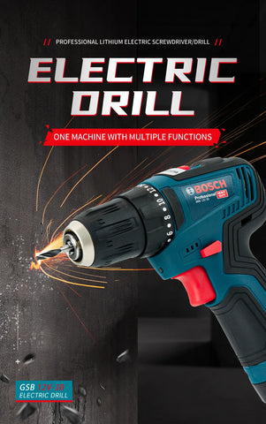 Bosch GSB-12-V30 Electric Drill DIY Professional Heavy Duty Cordless Driver Multifunctional Household Electric Screwdriver