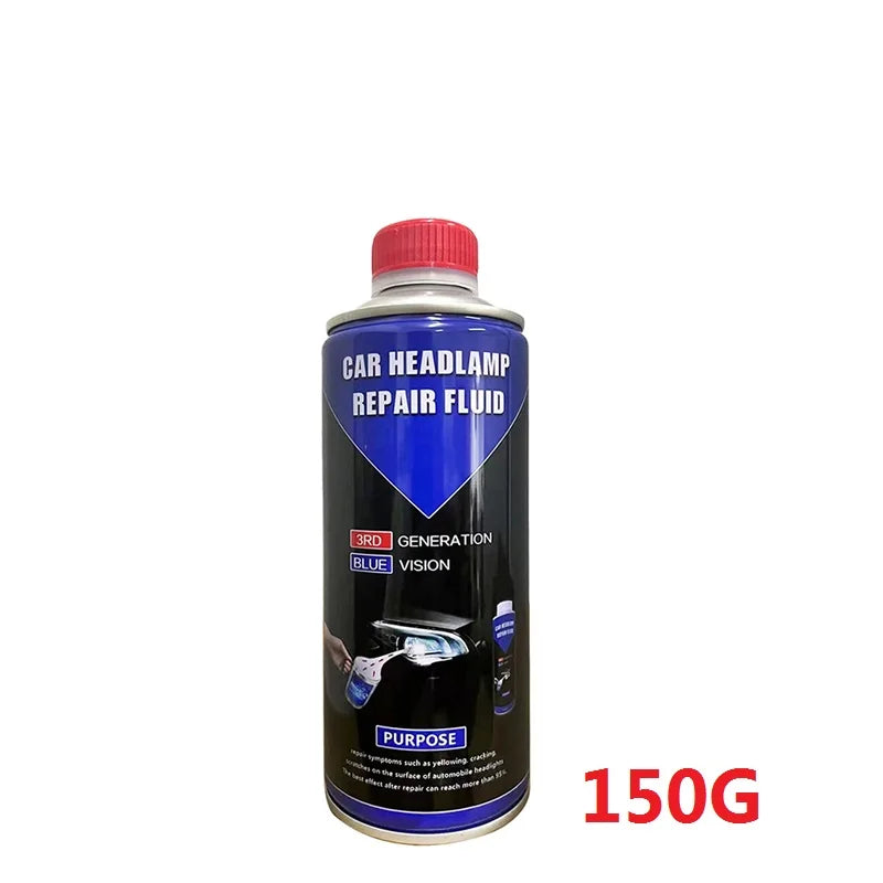 Car Headlight Restoration Kit Car Accessories Headlight Repair Polish Kit Headlamp Anti-Scratch Detailing Cleaning Maintenance