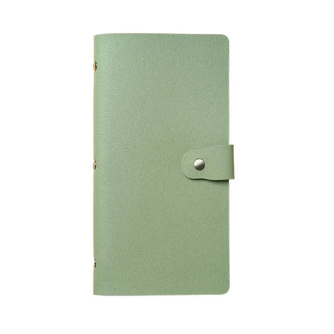 Fun Money Savings Challenge Binder Solid Color PU Savings Challenges Book Easy Leather Cash Budget Notebook Bills Storage