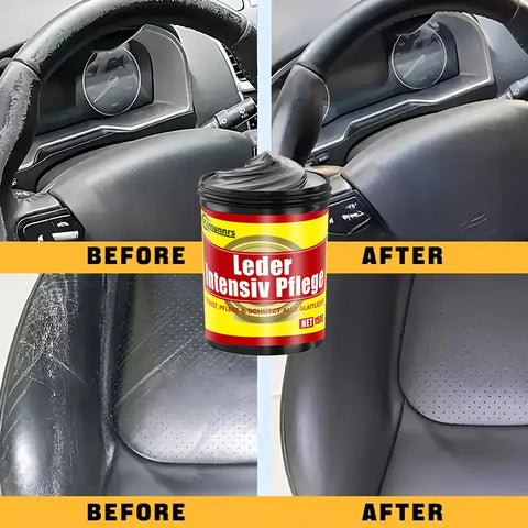 150g Multifunctional car repair kit: plastic parts and leather care and renewal, interior shine wax, tire gloss protection
