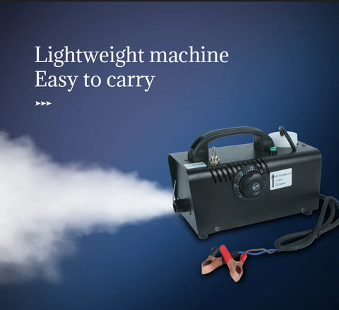 12V Water Mist Fog Machine Low Smoke Machine Auto Car Sprayer Outdoor Photography Machine For DJ Stage Wedding Music Party