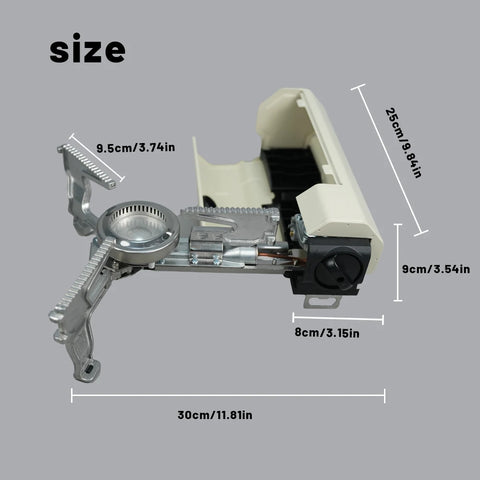 Foldable camping stove portable stove with storage bag, camp gas stove, for picnic, backpacking hiking, adventure, home travel
