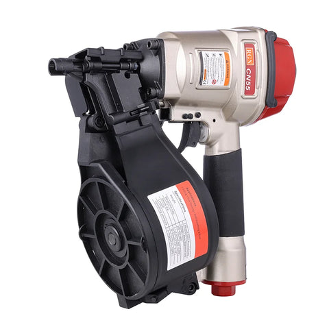 MAX Design CN55 Pallet Making Coil Nailer For Roof Siding Board Wood Work Furniture Sheathing Tool Air Pneumatic Roll Nail Gun