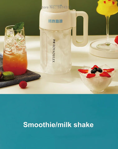 1000ml Wireless Juicer Blender Portable Drinking Cup Milkshake Mixer Juice Maker USB Rechargeable Home Juice Cup 1500mAh