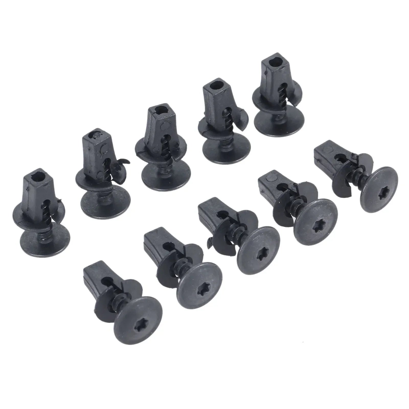 10/20Pairs Car Self Tapping Screws Engine Clamps Torx Screw Bolt Bumper Arch Mud Flaps Splash Guards Undertray Trim Fixing