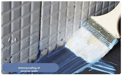 【Transparent Liquid Wall Waterproof Adhesive】Clear Waterproof Coating for Wall Leak Repair Invisible Protection Easy Application