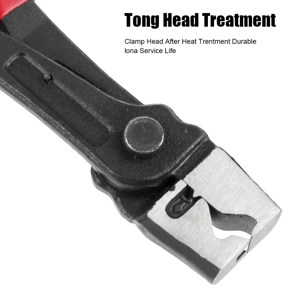 Vise Car Hose Oil Hose Crimping Plier Car Repair Hand Tool R Type Hand-held Tools Water Pipe Clamp Collar Hose Clip Clamp Pliers