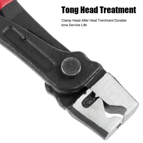 Vise Car Hose Oil Hose Crimping Plier Car Repair Hand Tool R Type Hand-held Tools Water Pipe Clamp Collar Hose Clip Clamp Pliers