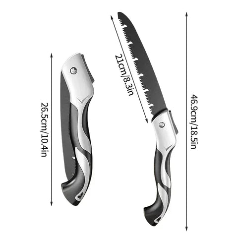 1PCS Multifunctional Folding Hand Saw Outdoor Logging Saw Woodworking Folding Portable Saw For Garden Pruner Gardening Tools