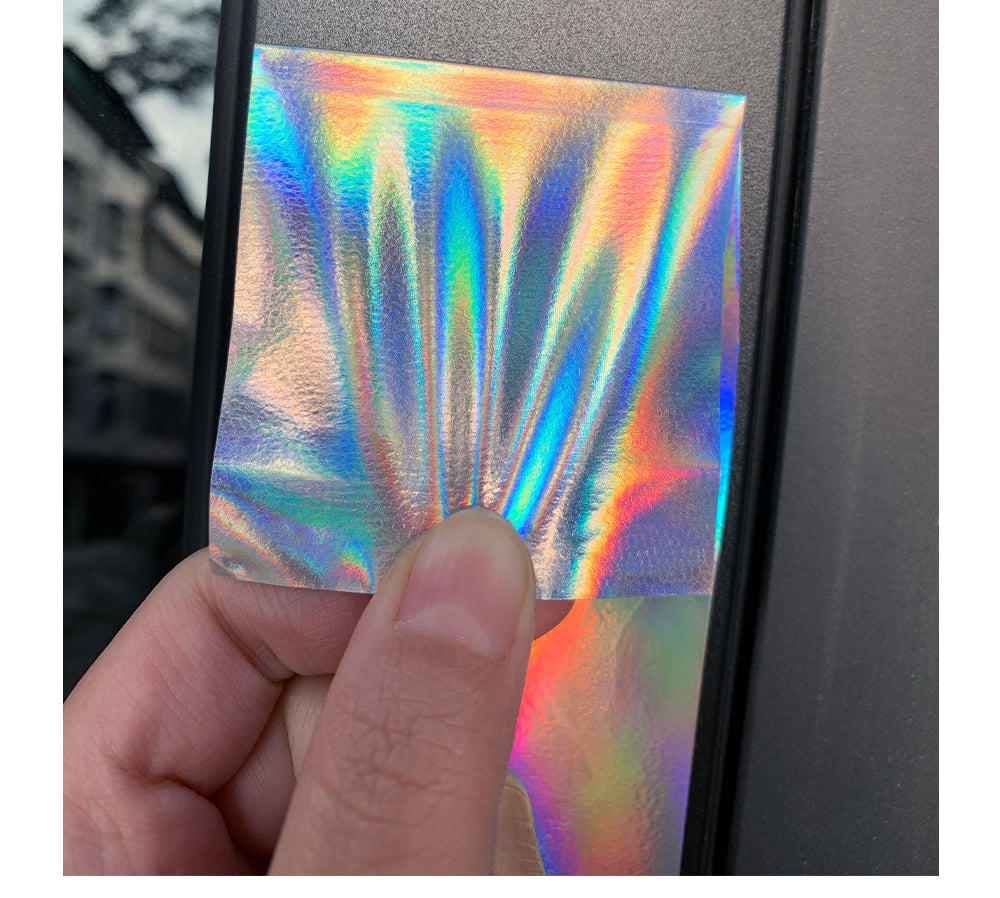 Holographic Chrome Vinyl Plating Car Sticker For Auto Body Decorationand Truck Decoration Auto Decals Air Bubble Free