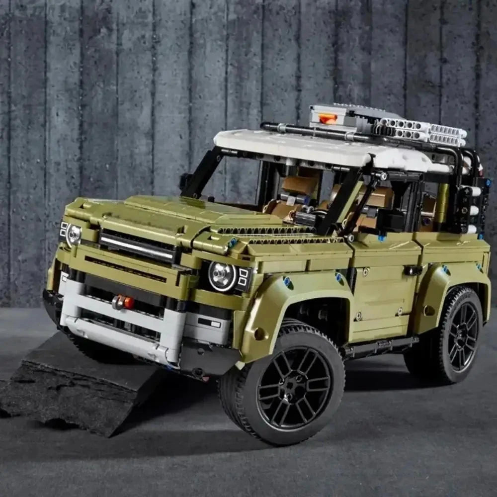 3200+PCs Vehicle Building Blocks Kit, Off-Road & Race Car Model Set for Adults - Mechanical DIY Construction Gift