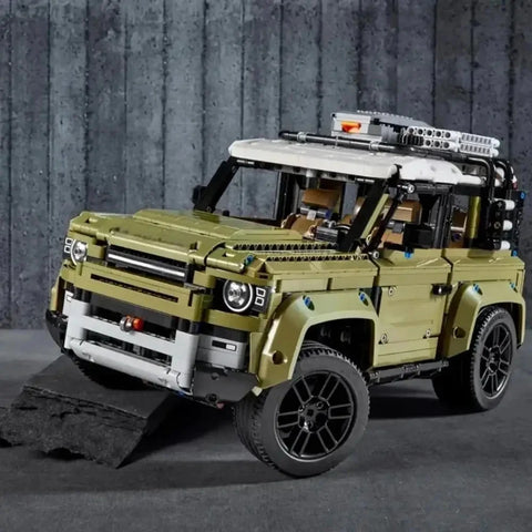 3200+PCs Vehicle Building Blocks Kit, Off-Road & Race Car Model Set for Adults - Mechanical DIY Construction Gift