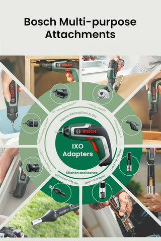 Bosch IXO 7 Cordless Electric Screwdriver Mini Electric Drill 5.5Nm 235rpm 3.6V  Rechargeable Screwdriver Power Tool