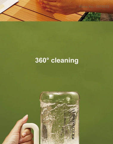 1000ml Wireless Juicer Blender Portable Drinking Cup Milkshake Mixer Juice Maker USB Rechargeable Home Juice Cup 1500mAh