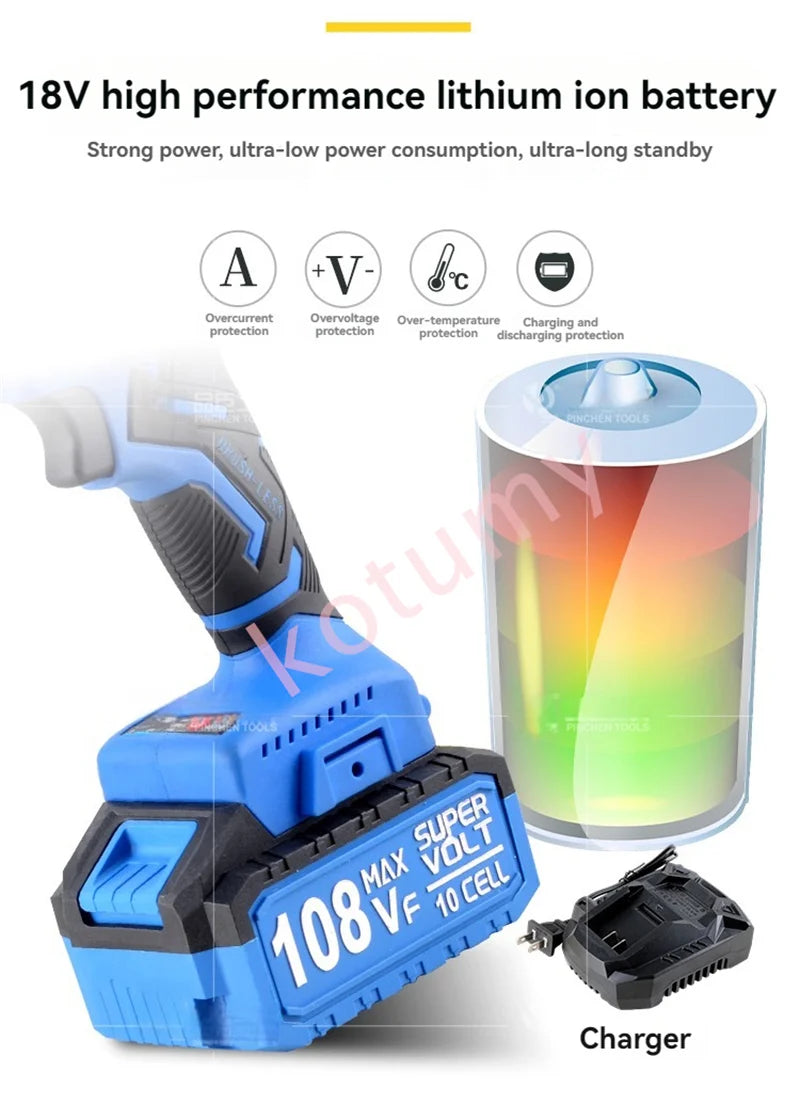 18V Lithium Battery Hydraulic Pliers Hydraulic Electric Fast Crimping Pliers Wire Terminals Crimping Cable Pliers