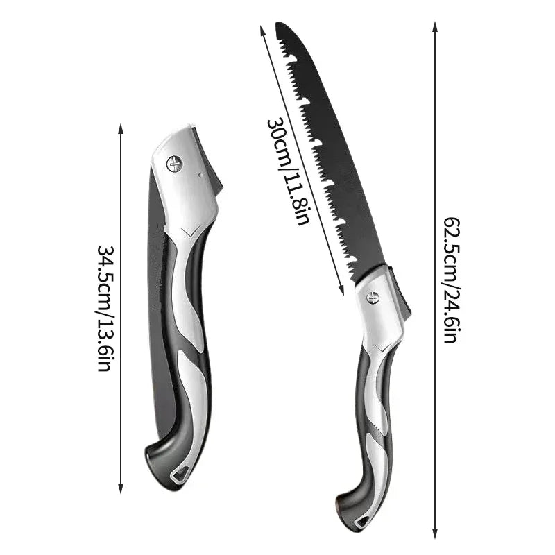 1PCS Multifunctional Folding Hand Saw Outdoor Logging Saw Woodworking Folding Portable Saw For Garden Pruner Gardening Tools