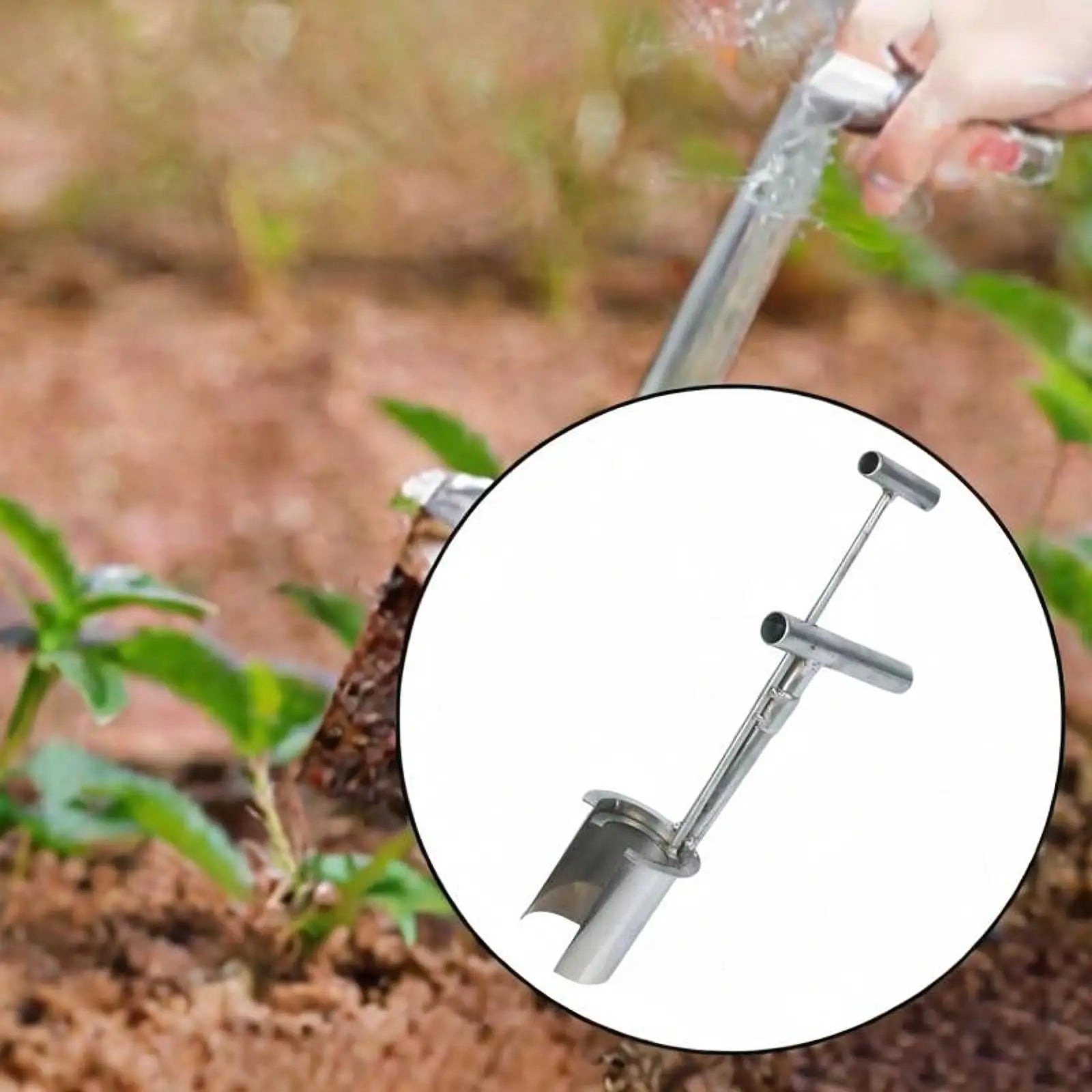 Bulb Planter Tool Saving Garden Tools for Digging Garden Planting