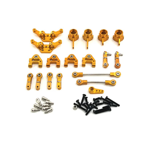 WLtoys 1/28 284161 284010 284131 K989 RC Car Metal Upgrade Parts Kit Spare Parts