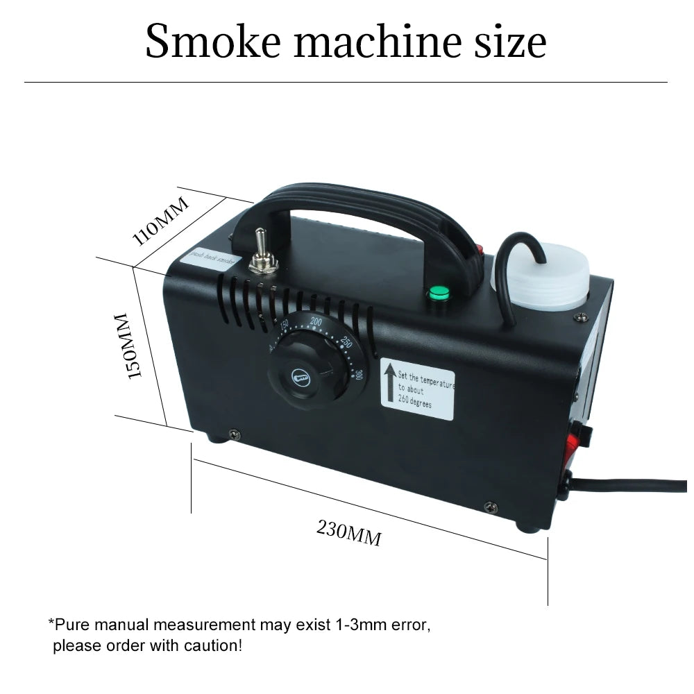 12V Water Mist Fog Machine Low Smoke Machine Auto Car Sprayer Outdoor Photography Machine For DJ Stage Wedding Music Party
