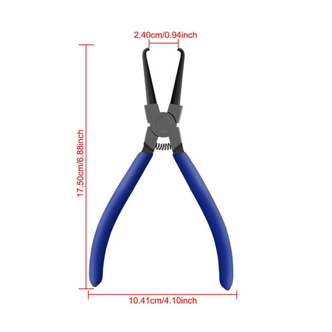 Vise Car Hose Oil Hose Crimping Plier Car Repair Hand Tool R Type Hand-held Tools Water Pipe Clamp Collar Hose Clip Clamp Pliers