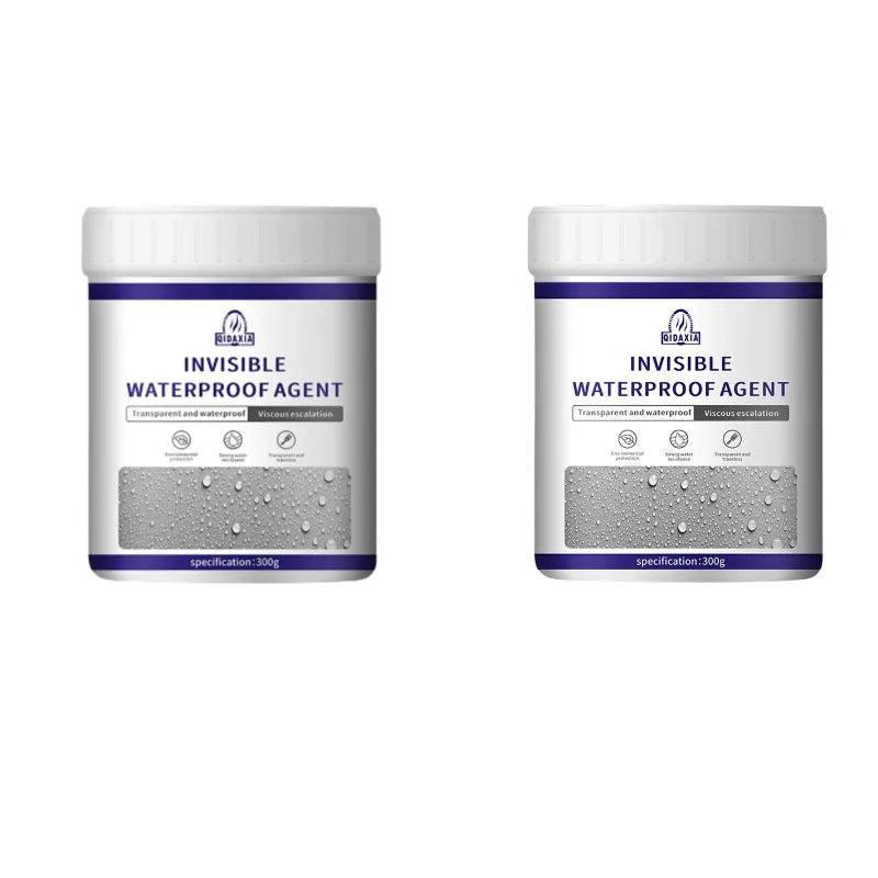 【Transparent Liquid Wall Waterproof Adhesive】Clear Waterproof Coating for Wall Leak Repair Invisible Protection Easy Application