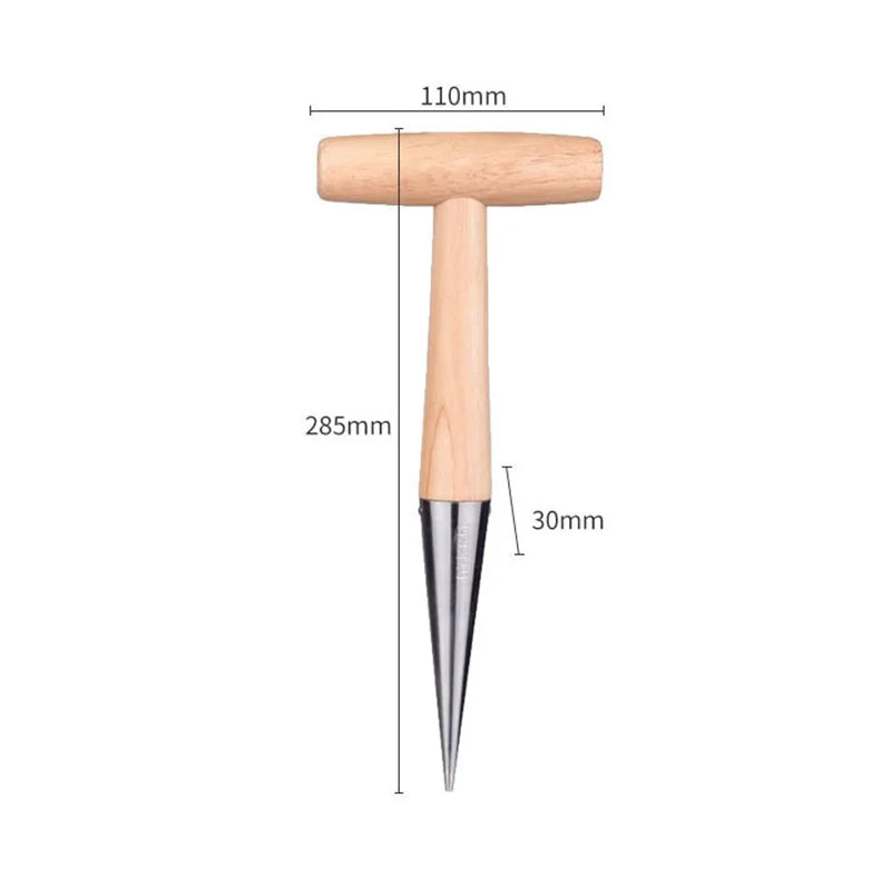 Gardening Seedling Extractor Planting Tool Kit Sandy Dipping Flower Tube Transplanter Transplanting Extractor Garden Tool