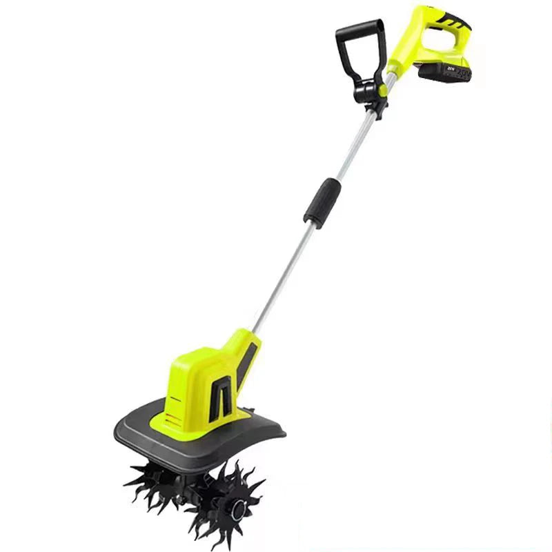 Abeden 20V Handheld Electric Ripper Cultivator Garden Rotary Tiller Cordless Weeder Garden Tractor Portable Grass Trimmer
