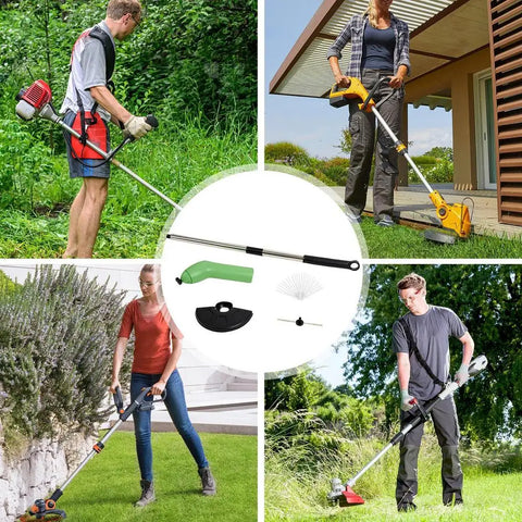 Handheld Electric Grass Trimmer Mini Weeds Whacker Small Electric Cordless Edger Grass Cutter Handheld Lawn Mower Weeding Tool