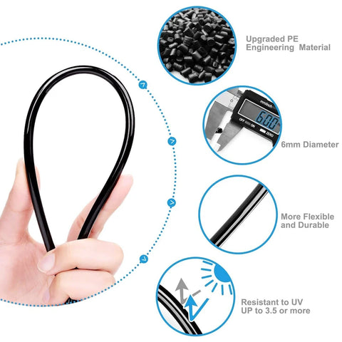 Water Mist Atomizer Electric Sprayer Misting Cooling System Garden Nebulizers Water Fog Plant Mister Nozzles